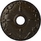 Ekena Millwork Kent Ceiling Medallion (Fits Canopies up to 5"), 18"OD x 3 1/2"ID x 1 1/4"P, Stone Hearth Crackle CM18KESHC - alternate 1